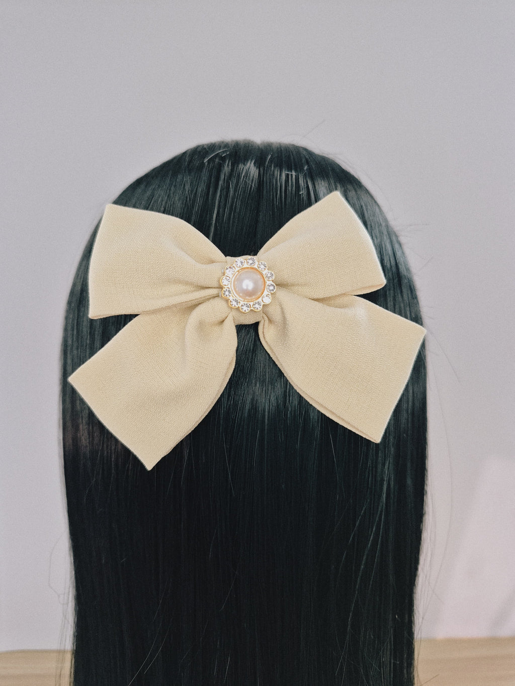 Champagne Pearl Bow [Limited Edition]