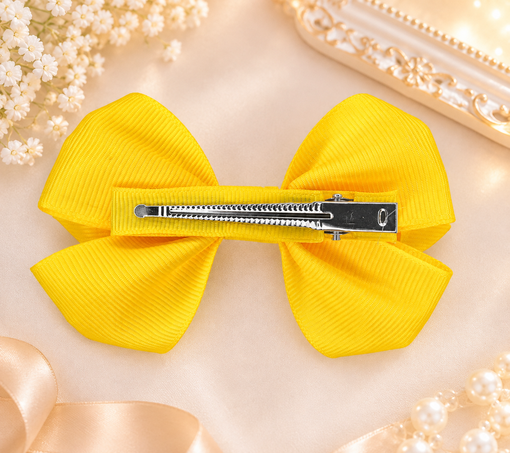Ramo boutique de doble capa color amarillo sol