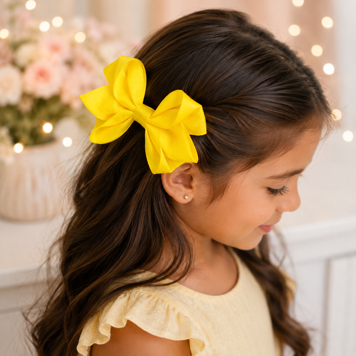 Sunshine Yellow Double Layer Boutique Bou