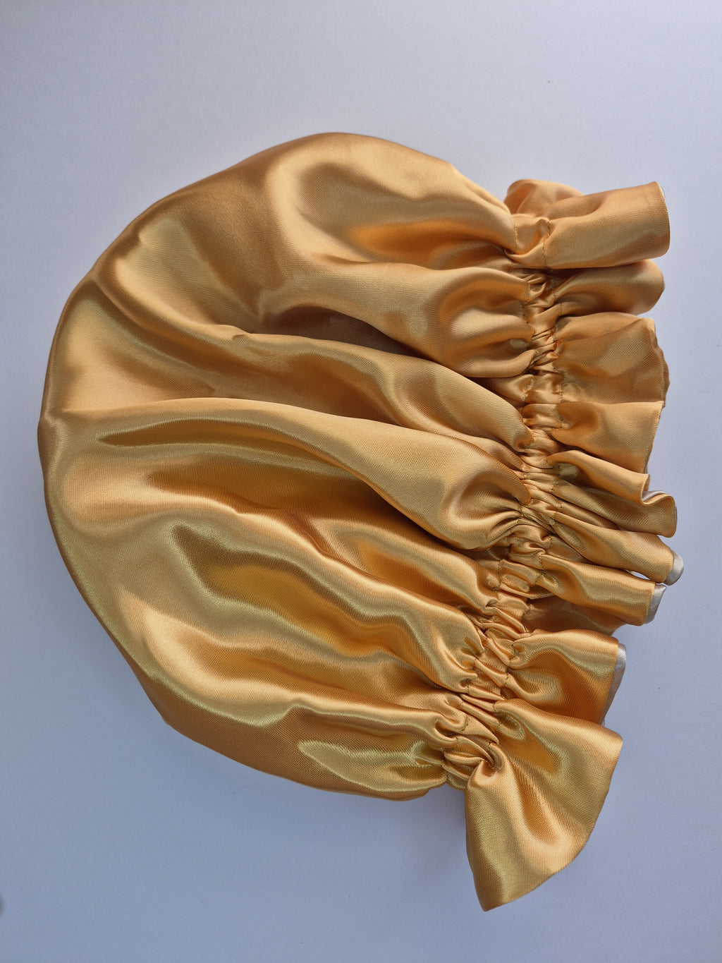 Golden Glow Double-Layer Satin Bonnet