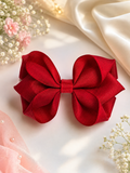 Red Classic Boutique Hair Bow