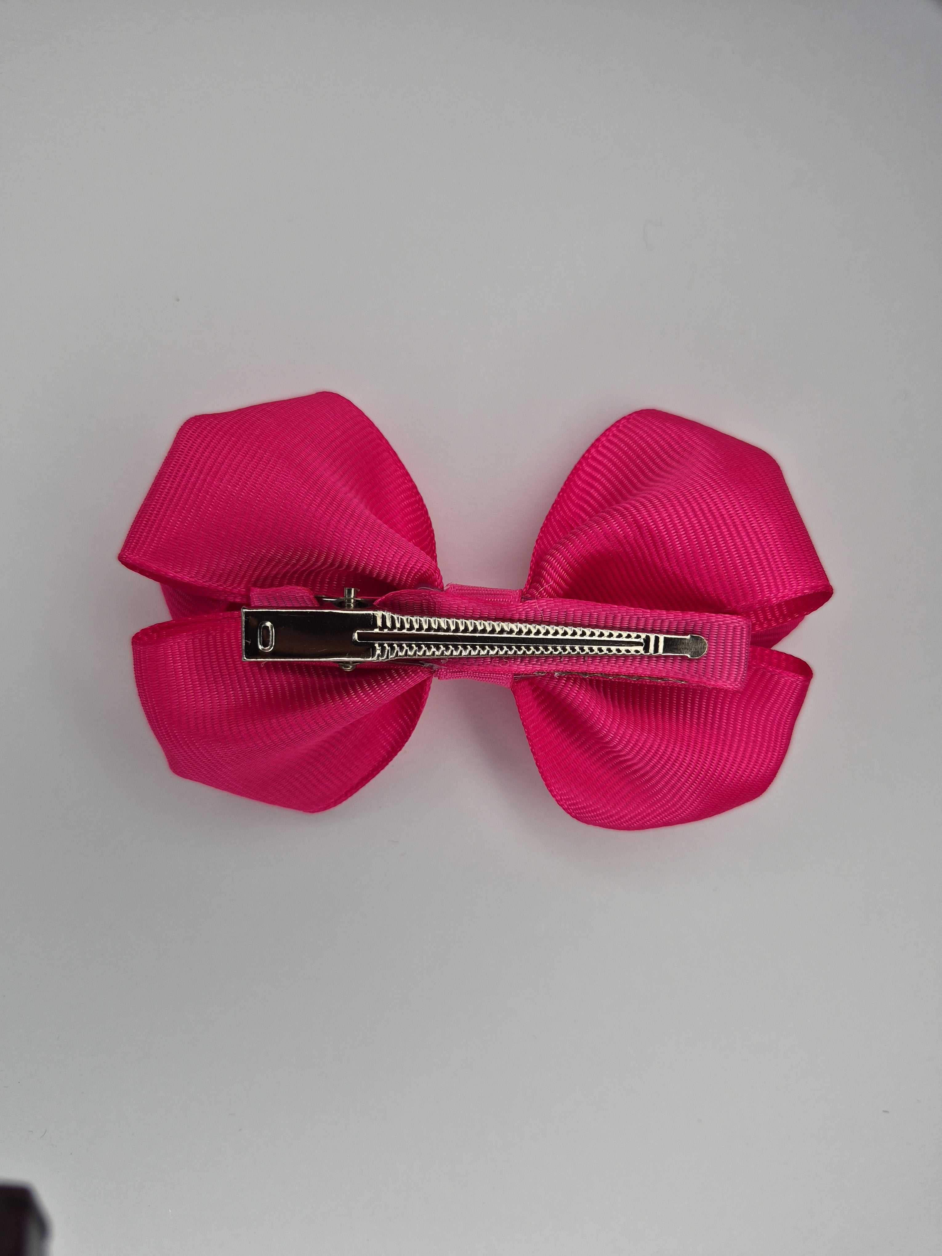 Classic Boutique Hair Bow – Hot Pink