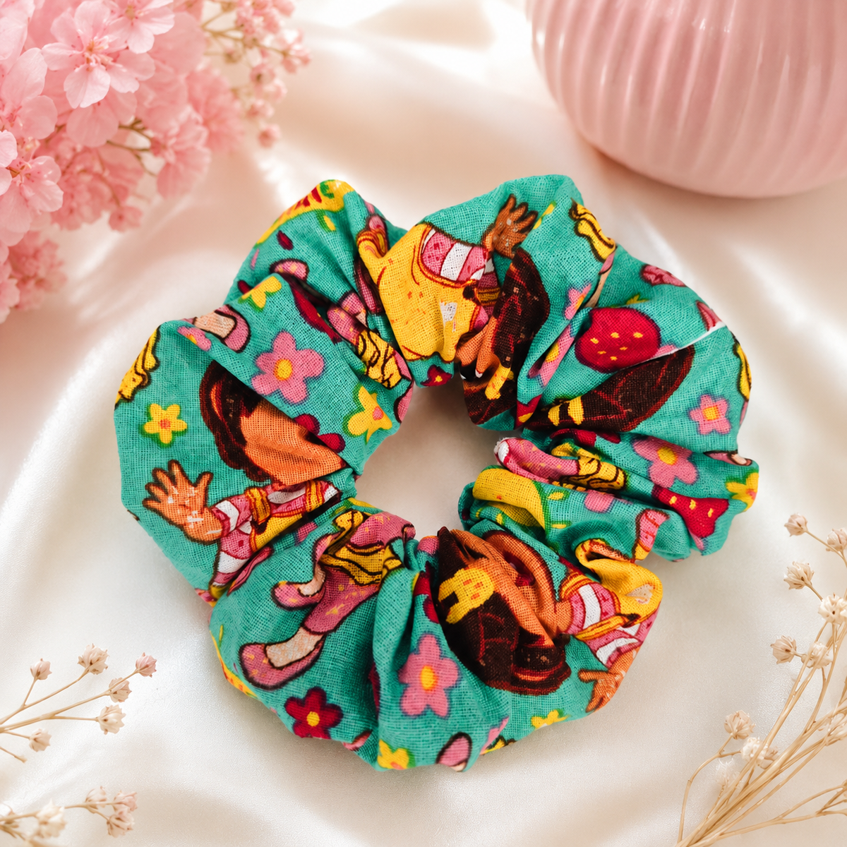 Rainbow Dreams Scrunchie