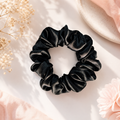Chouchou en satin noir